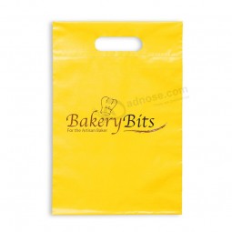 рекламный логотип печатной упаковки мешок для покупок пластиковый пакет