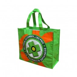 Alta calidad ambiental pp tejida carring bag