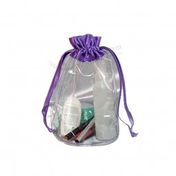 Pvc trasparente impermeabile con manico shopping bag in pvc