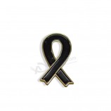 Cheap promotional label pin,custom Ribbon badge wholesale 