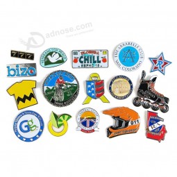 Different Shape Lapel Pin with Custom Pattern and Logo in Wholesales 2017