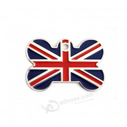 Custom Design Great Britain Flag Dog Tag Wholesale