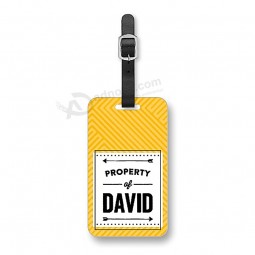 2017 Cumstomized Promotion Pretty PVC Luggage Tags