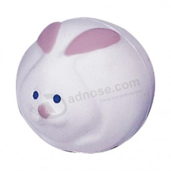 中国批发优质pu压力球兔形状