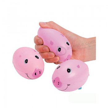可爱的小猪压力球热卖的儿童压力球可爱玩具