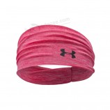 Wholesale Embroidered Women Sports Sweatband Yoga Headband