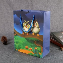 black paper gift bags reusable machine making shopping paper carry bags