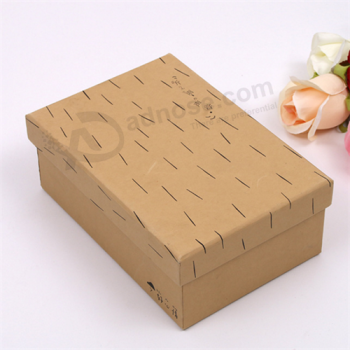 эко-дружественный коричневый крафт-бумажный ящик, вставляемый в специальную упаковочную бумажную коробку