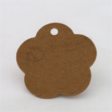 hemp rope Kraft paper hang tag with eyelet