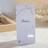 Custom paper card and logo printed hang tag