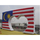 Heart-shaped inflatable arch With the line with high quality