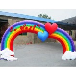 Arco pubblicitario gonfiabile arcobaleno attraente(XGIA-01)