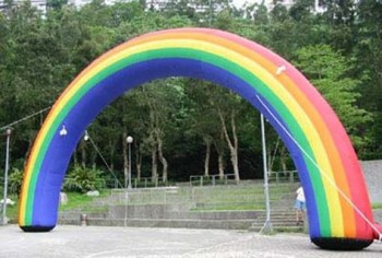 L'arcobaleno gonfiabile archi all'ingrosso della fabbrica(XGIA-03)