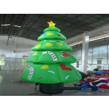 árbol de navidad inflable de la impresión agradable gigante del grado comercial para la decoración de la Navidad(XGIM-105)