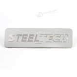 Wholesale custom Die stamping aluminum self adhesive labels with high quality