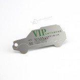 Wholesale custom price metal die cut labels with high quality