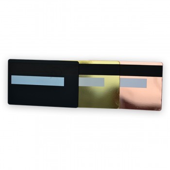 Wholesale Custom plated metal inexpensive business cards with high quality