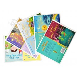 Desenhos animados coloridos personalizados impresso livro de histórias de crianças