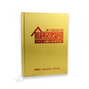 PU Leather High Quality Custom Printing Paperboard Hardcover Book