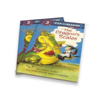 Libro de cuentos de tapa blanda libro de cuentos para niños