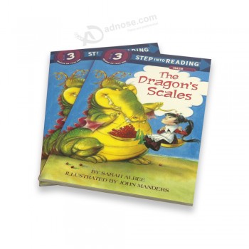ソフトカバー完璧なバインディングは、子供の本の本の本をカスタマイズし
