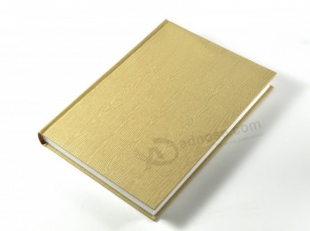 Impresión de cuadernos de tapa dura de cuero de pu de alta calidad