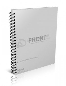 A4/A5 caderno de encadernação espiral impresso personalizado