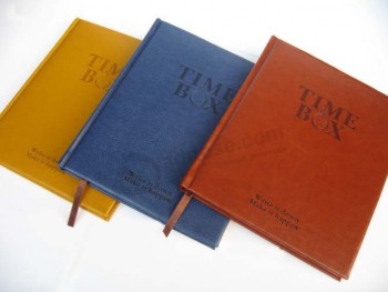 Eco-Impressão amigável do caderno do couro do plutônio da cor completa