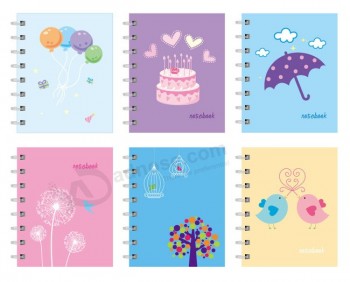 New Design Stationery Customized Spiral Binding Notebook