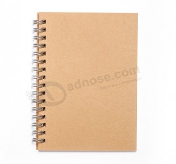 Cradboard personalizado, impresión personalizada de pvc spiral notebook