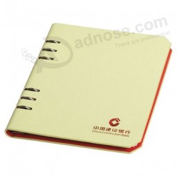 Impressão de alta qualidade personalizada notebook pu couro promocional