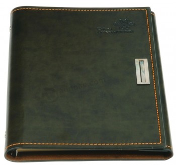 Office Supply with Lock PU Leather Notebook Custom Printing