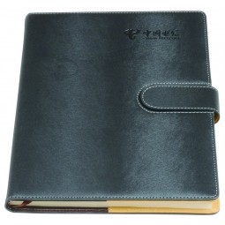 Novo design pvc/Impressão de notebook de capa dura de couro pu
