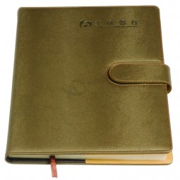 Fashion Design Custom PU Leather Stationery Hardcover Notebook with Lock