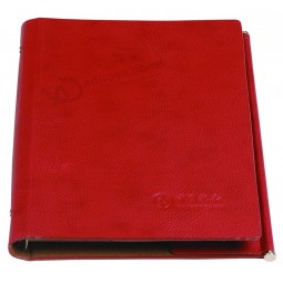 New Design Loose Leaf Custom PU Leather Notebook Factory