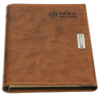Loose Leaf Customized Design Printed Leather Notebook