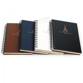 Impressão personalizada do caderno espiral do caderno dos artigos de papelaria da capa dura