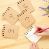 Mini Cardboard Spiral Notebook Custom Pocket Notebook Printing