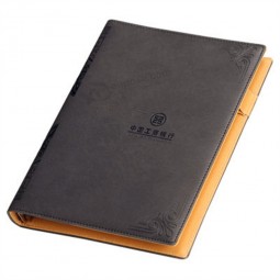 Papelaria personalizada capa dura notebook pu couro notebook impressão