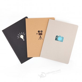 Hot sale novo estilo personalizado capa mole notebook impressão