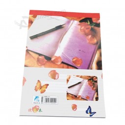 Full color impresso offset impressão memo capa mole notebook