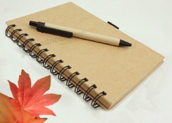 Aangepaste hard-papier spiraal notebook afdrukken, afdrukservice