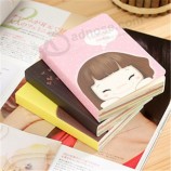 Fancy Glue Bound Cartoon Notebook Printing Service