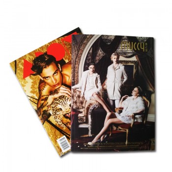 Custom Offset Printing Fashion Magazine Printing for Fashion Brands
