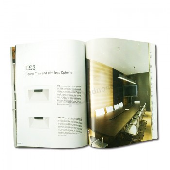 Catálogo de produtos personalizados de alta qualidade, impressão de brochuras
