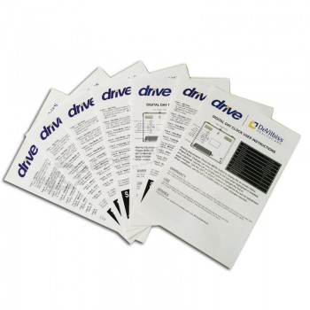 Impresión impresa a todo color de papel estucado folletos personalizados