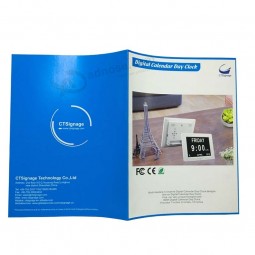 New Design Good Quality Art Paper Catalogue Printing with UV