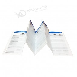 Dobradura da instrução do produto de papel deslocado/Impressão de brochuras