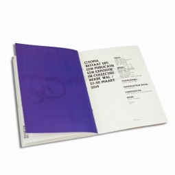 Impressão de brochura personalizada em cores de capa mole