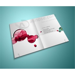 Impressão de brochura de impressão de brochura de softcover personalizado de impressão em offset